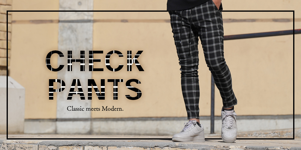 CHECK PANTS COLLECTION | adamsJUGGLER（アダムスジャグラー）公式