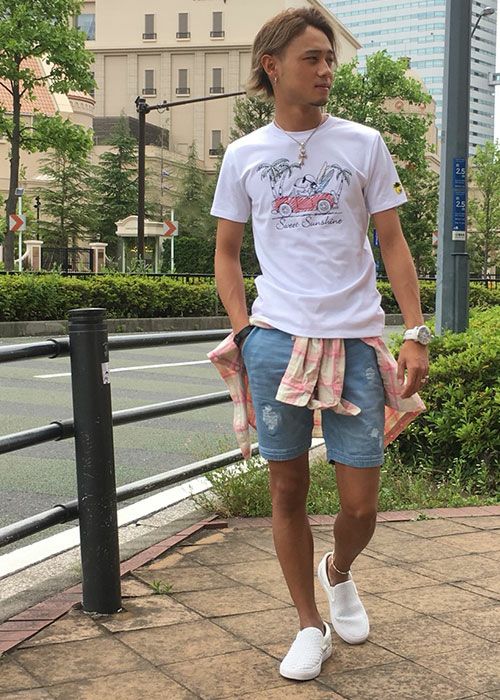 SALE】ダメージジョグショートパンツ | adamsJUGGLER（アダムス