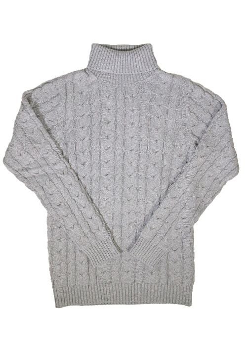 SALE】シックケーブルタートルニット | adamsJUGGLER（アダムス