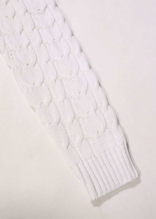 SALE】シックケーブルタートルニット | adamsJUGGLER（アダムス