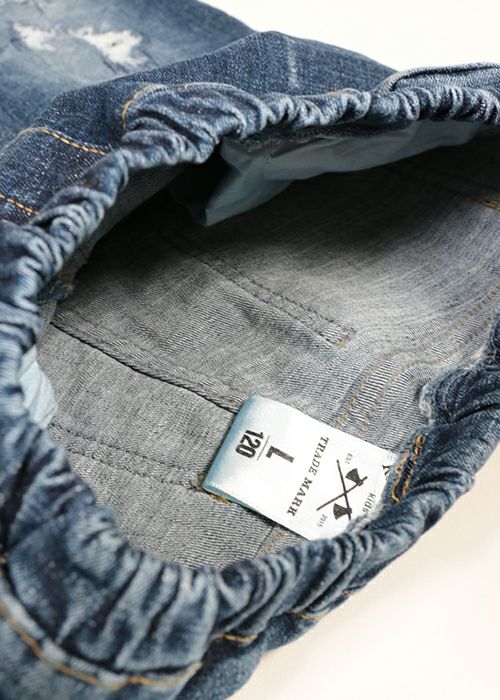 SALE】キッズリペアデニムパンツ | adamsJUGGLER（アダムスジャグラー