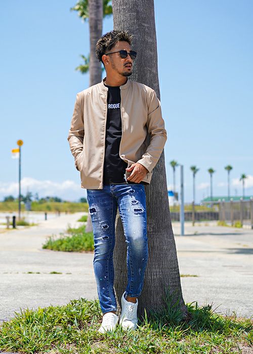 SALE】レザーレッテライダースジャケット | adamsJUGGLER（アダムス