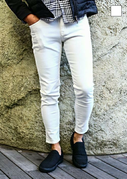 SALE】ホワイトスキニーパンツ ホワイトスキニーパンツ/スキニー