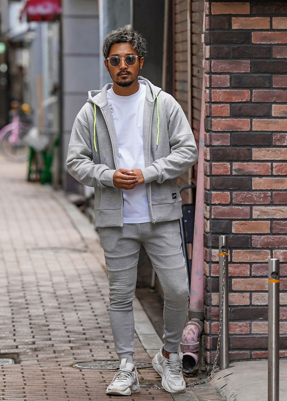 プログレスバイカースウェットパンツ | adamsJUGGLER（アダムス