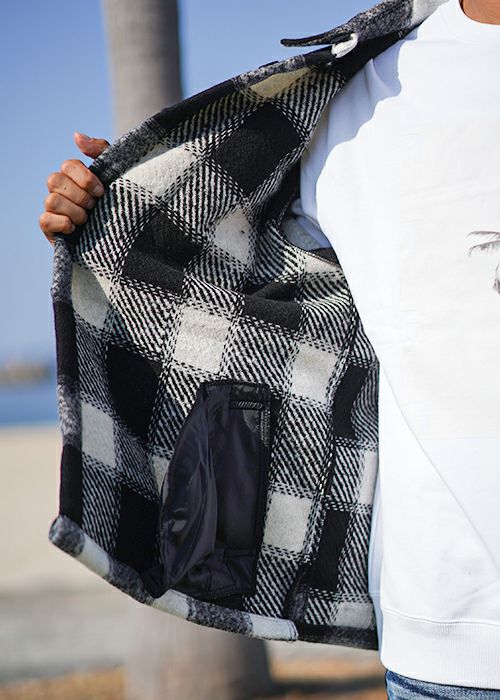 メルトンチェックCPO | adamsJUGGLER（アダムスジャグラー）公式