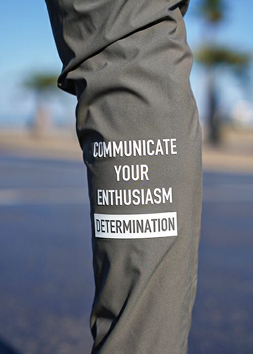 SALE】RTEGメッセージナイロンロングパンツ | adamsJUGGLER（アダムス