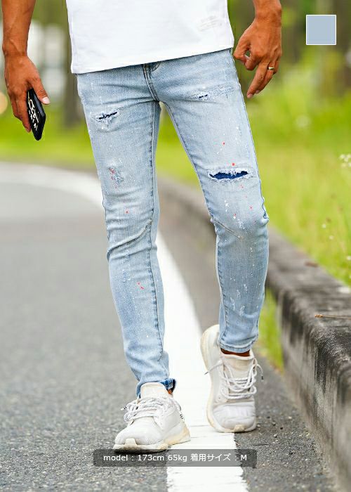 L.C.D.Rデニムロングパンツ | adamsJUGGLER（アダムスジャグラー）公式