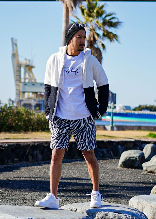 リアルゼブラショートパンツ | adamsJUGGLER（アダムスジャグラー