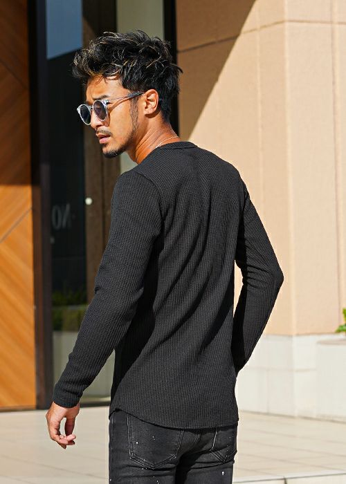 RTEGビッグワッフルロンティー | adamsJUGGLER（アダムスジャグラー