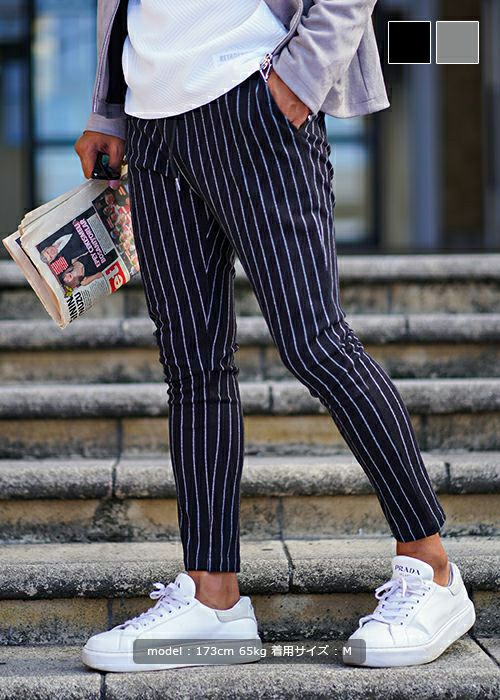 SALE】リラックスストライプパンツ | adamsJUGGLER（アダムス