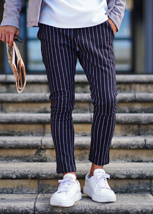 SALE】リラックスストライプパンツ | adamsJUGGLER（アダムス