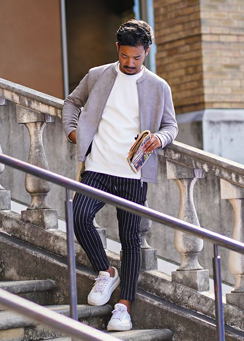 SALE】リラックスストライプパンツ | adamsJUGGLER（アダムス