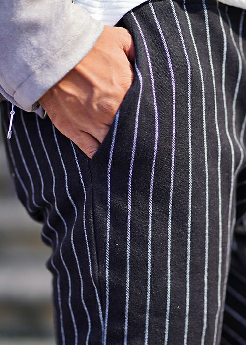 SALE】リラックスストライプパンツ | adamsJUGGLER（アダムス