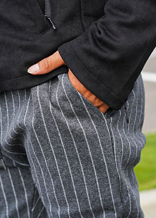 SALE】リラックスストライプパンツ | adamsJUGGLER（アダムス