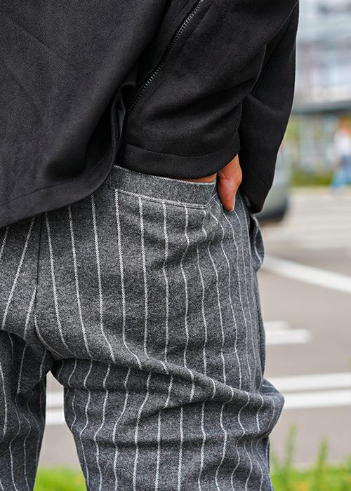 SALE】リラックスストライプパンツ | adamsJUGGLER（アダムス