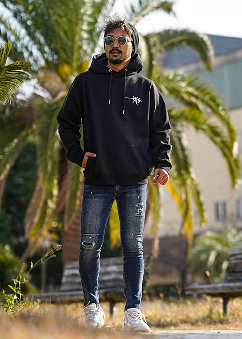 インディゴダメージリペアデニムロングパンツ | adamsJUGGLER