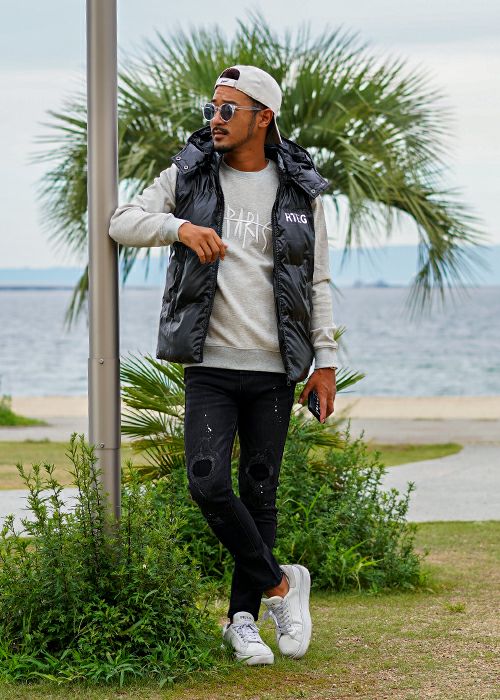 H.FRTEGナイロンベスト | adamsJUGGLER（アダムスジャグラー）公式