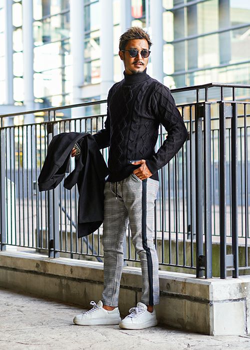 RTEGケーブルタートルニット | adamsJUGGLER（アダムスジャグラー