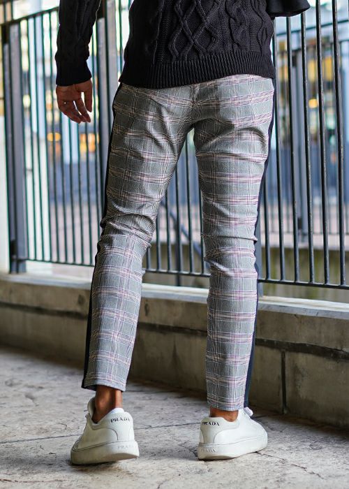 RTEGグレンチェックラインパンツ | adamsJUGGLER（アダムスジャグラー