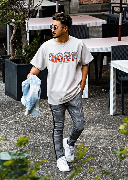 RTEGグレンチェックラインパンツ | adamsJUGGLER（アダムスジャグラー