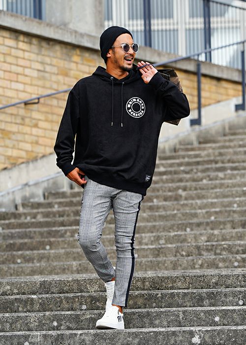 RTEGグレンチェックラインパンツ | adamsJUGGLER（アダムスジャグラー