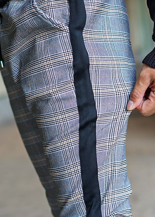 RTEGグレンチェックラインパンツ | adamsJUGGLER（アダムスジャグラー