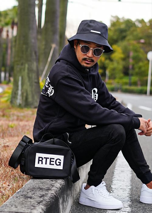 RTEGナイロンバケットハット シグネチャーキャップ／コーデュロイ