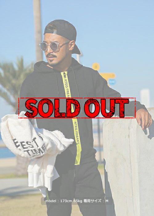 RTEG/Fネオンジップフーディー | adamsJUGGLER（アダムスジャグラー