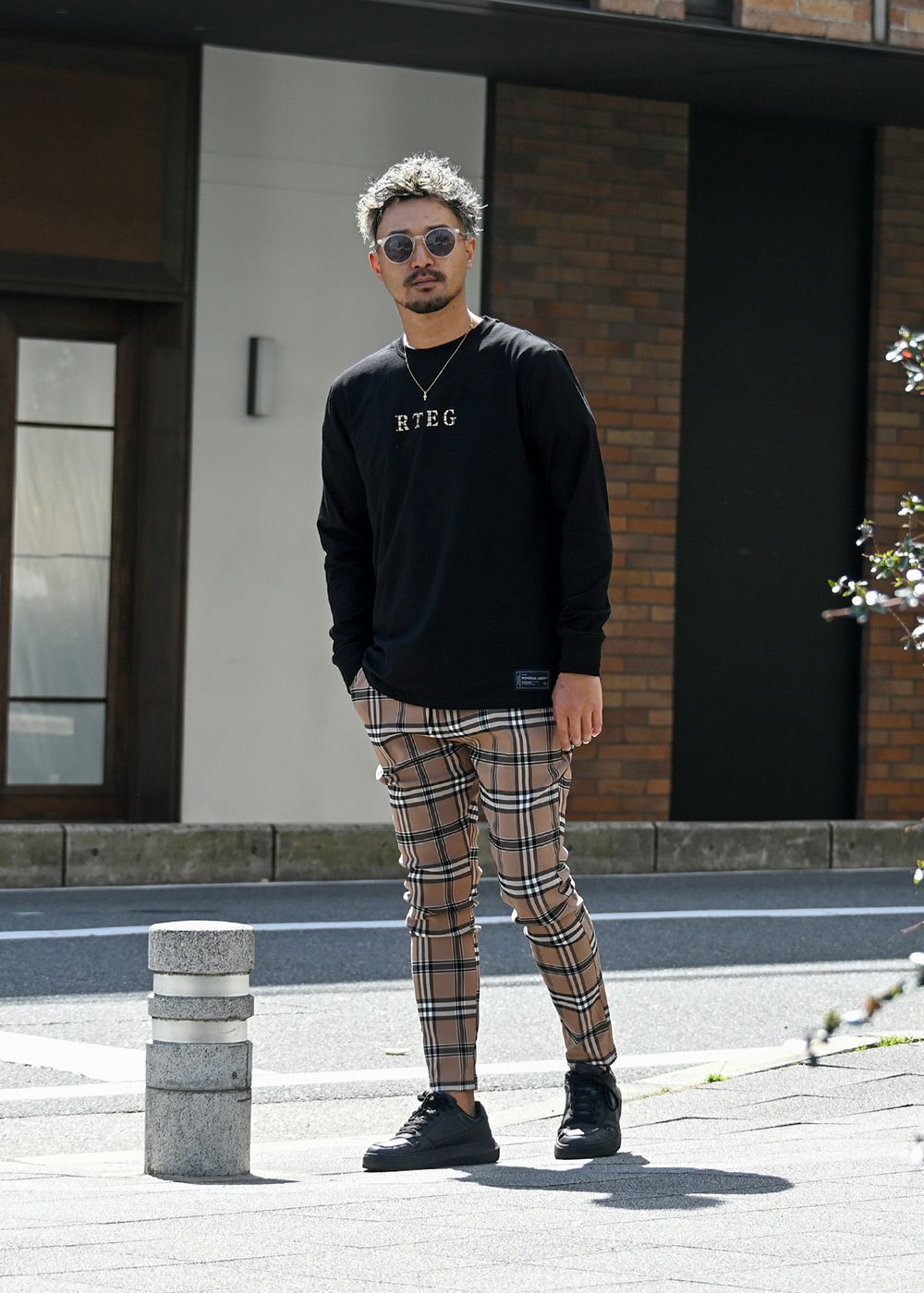 RTEGO.Bチェックパンツ | adamsJUGGLER（アダムスジャグラー）公式