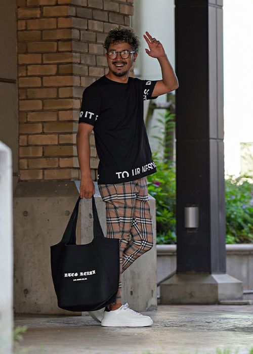 RTEGO.Bチェックパンツ | adamsJUGGLER（アダムスジャグラー）公式