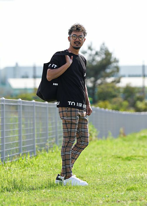 RTEGO.Bチェックパンツ | adamsJUGGLER（アダムスジャグラー）公式