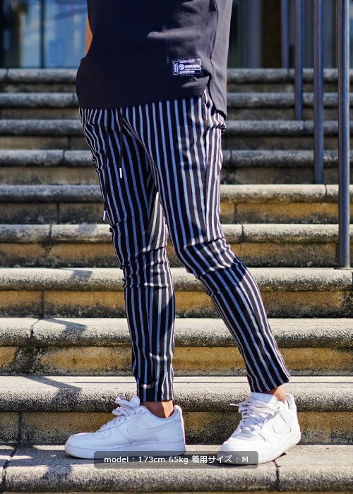 JIMWAG ストライプパンツ SALE】コンフォータブルストライプパンツ | adamsJUGGLER（アダムス