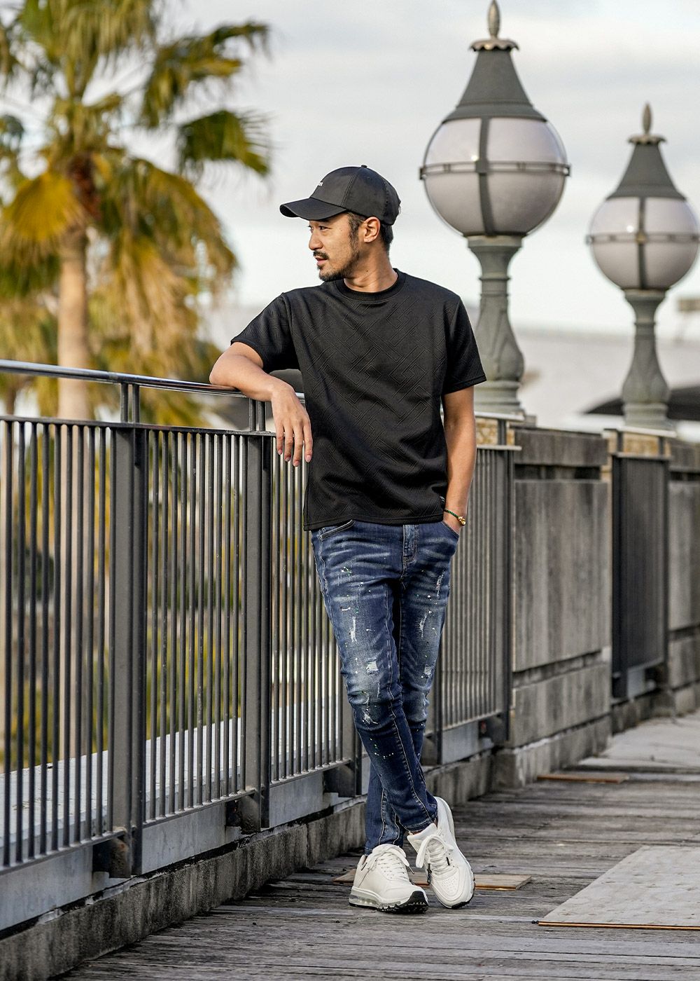 メニーCペイントデニムロングパンツ | adamsJUGGLER（アダムス