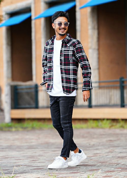 AA様　確認用 B2チェックロングシャツ | adamsJUGGLER（アダムスジャグラー）公式