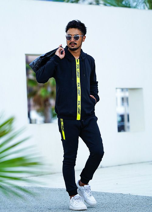 23/RTEGネオンジップフーディー | adamsJUGGLER（アダムスジャグラー