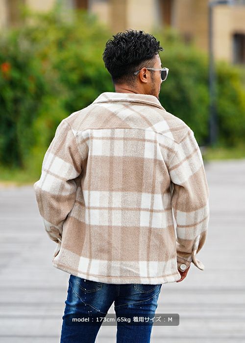 トーンオントーンチェックCPO | adamsJUGGLER（アダムスジャグラー