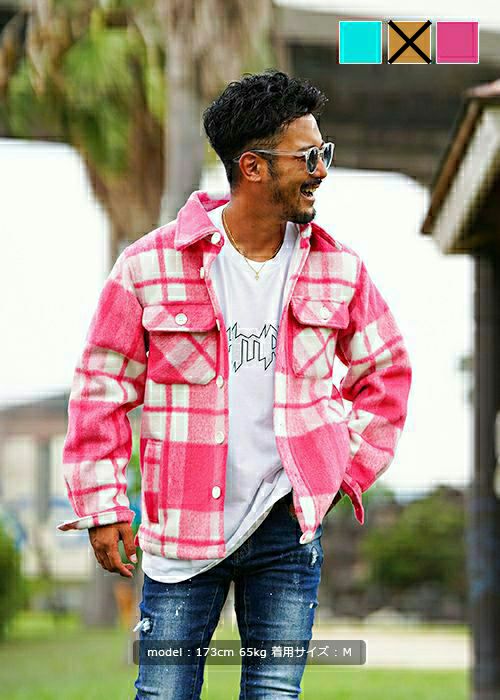 トーンオントーンチェックCPO | adamsJUGGLER（アダムスジャグラー