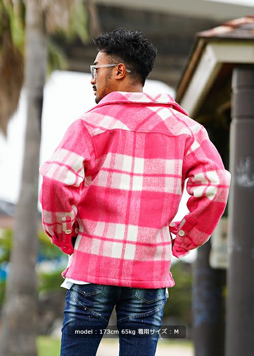 トーンオントーンチェックCPO | adamsJUGGLER（アダムスジャグラー