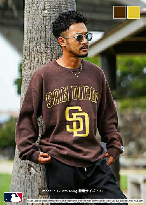 MLBニットSD クルーネック／ニット／メンズ