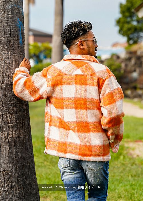 ビッグタータンチェックCPO | adamsJUGGLER（アダムスジャグラー）公式