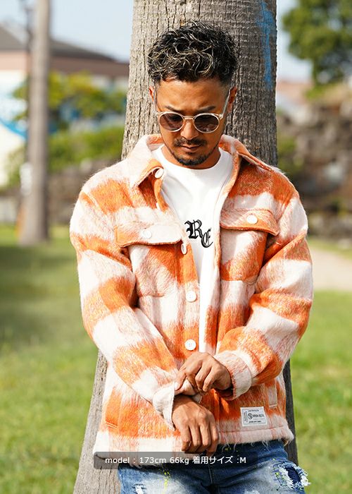 ビッグタータンチェックCPO | adamsJUGGLER（アダムスジャグラー）公式