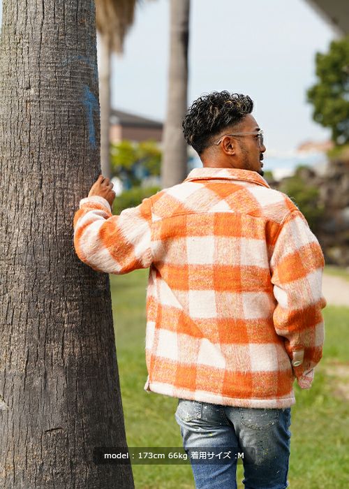 ビッグタータンチェックCPO | adamsJUGGLER（アダムスジャグラー）公式