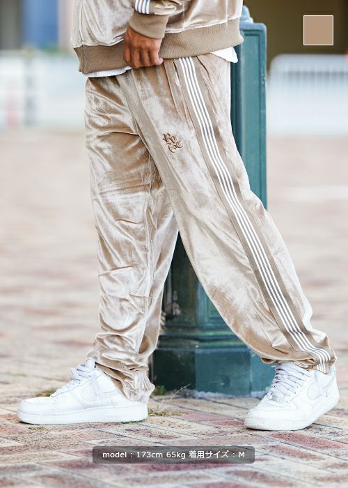 RTEGベロアトラックパンツ | adamsJUGGLER（アダムスジャグラー）公式