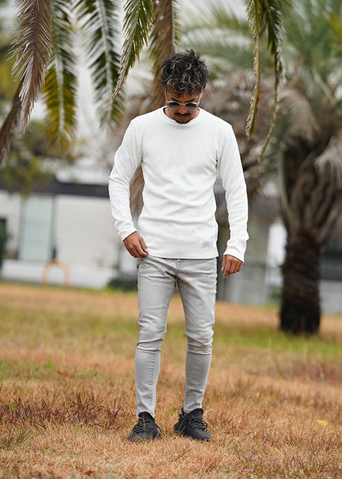 タグ付　アパルトモン　アメリカーナ　クルーネックロンT 黒　スミクロ　25AW AMERICANA/アメリカーナ】 CREWNECK LONG SLEEVE TEE（Tシャツ