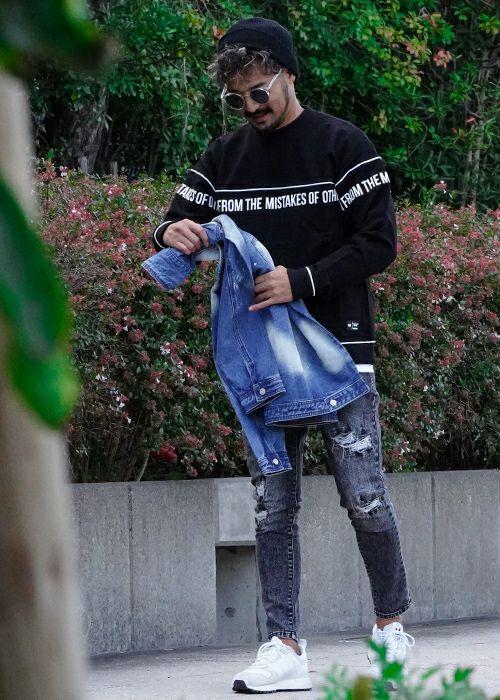 ケミカルブラックデニムロングパンツ | adamsJUGGLER（アダムス