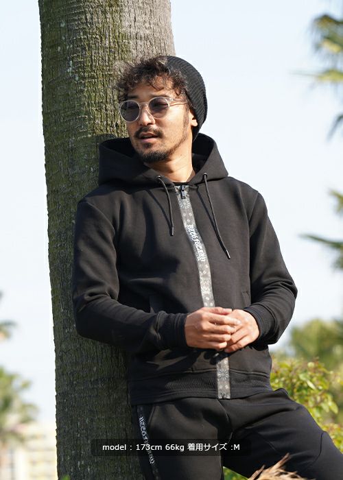 RTEG/ペイズリージップフーディー | adamsJUGGLER（アダムスジャグラー