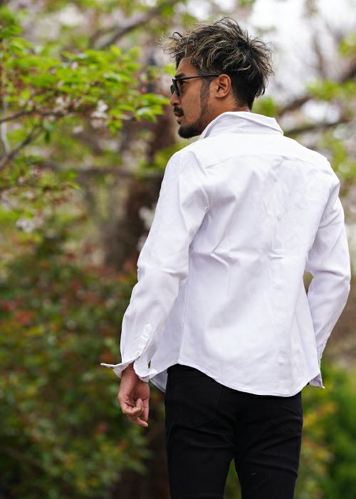 プレーン/Cロングシャツ | adamsJUGGLER（アダムスジャグラー）公式