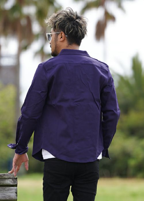 プレーン/Cロングシャツ | adamsJUGGLER（アダムスジャグラー）公式