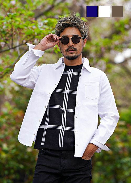 プレーン/Cロングシャツ | adamsJUGGLER（アダムスジャグラー）公式