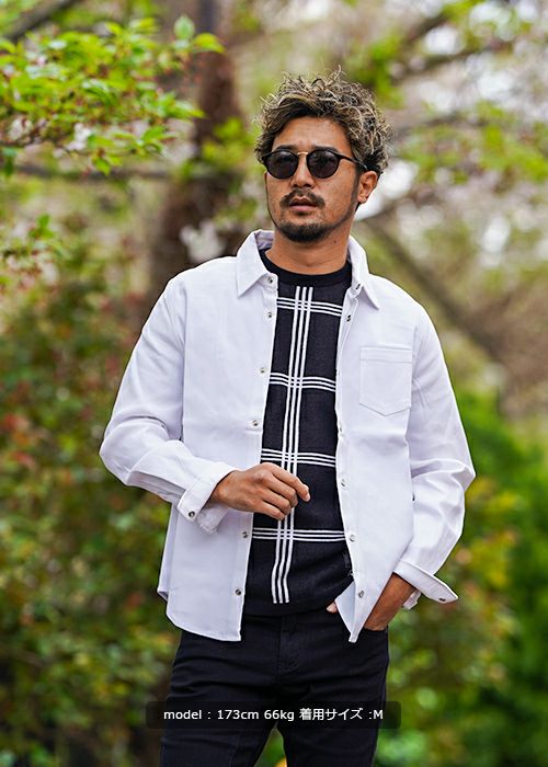 プレーン/Cロングシャツ | adamsJUGGLER（アダムスジャグラー）公式